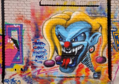 Graffiti, D-Dorf Hafen,